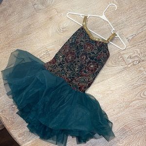 Vintage tutu costume leotard Halloween rave festival